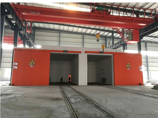 工業(yè)探傷門鉛門射線防護門推拉電動x光輻射醫(yī)院鉛板門